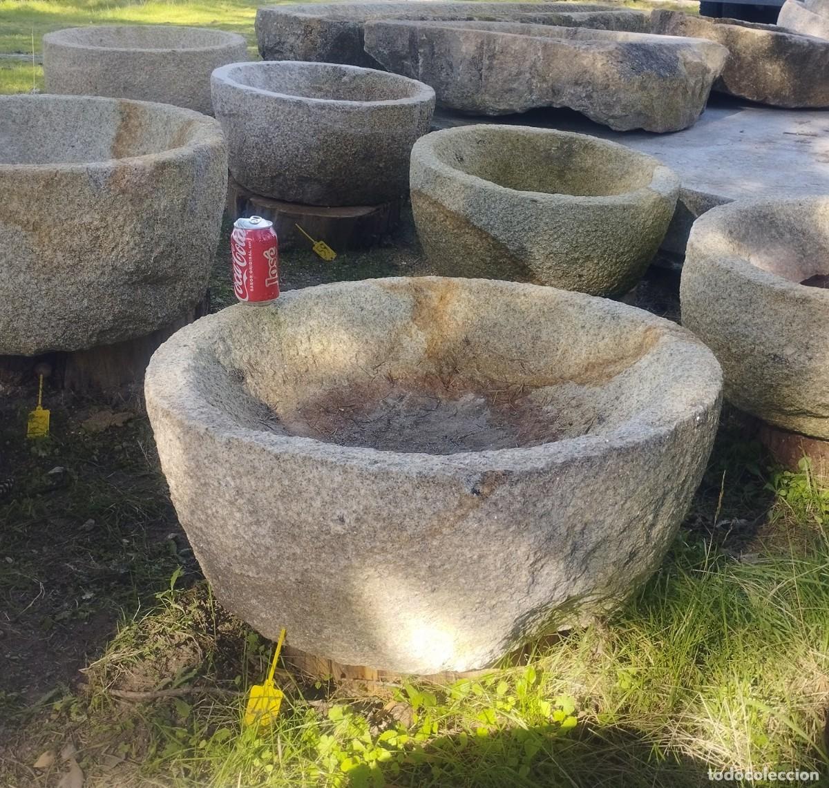 Artesan&iacute;a: Pila Circular de Granito 72cm //jrsanchezantiques - Foto 3