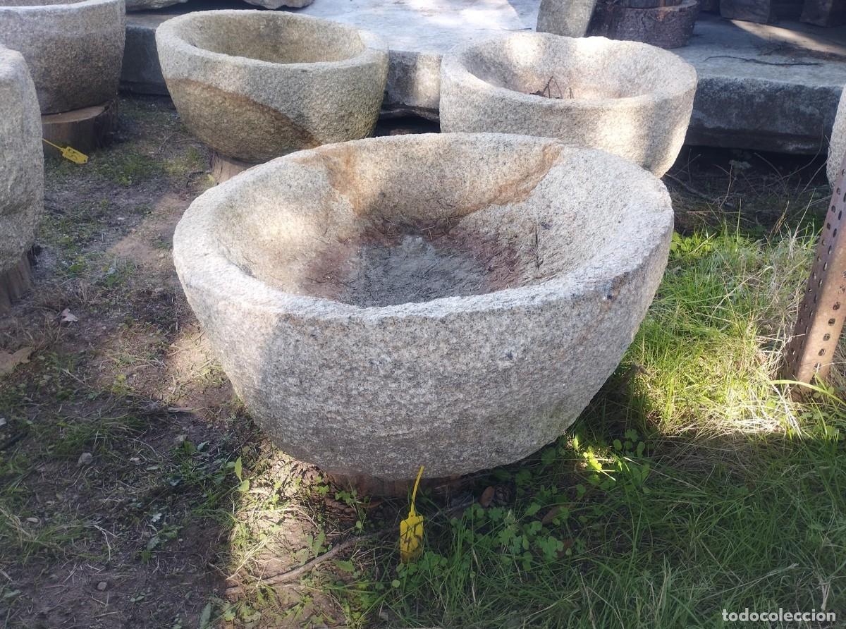 Artesan&iacute;a: Pila Circular de Granito 72cm //jrsanchezantiques - Foto 4
