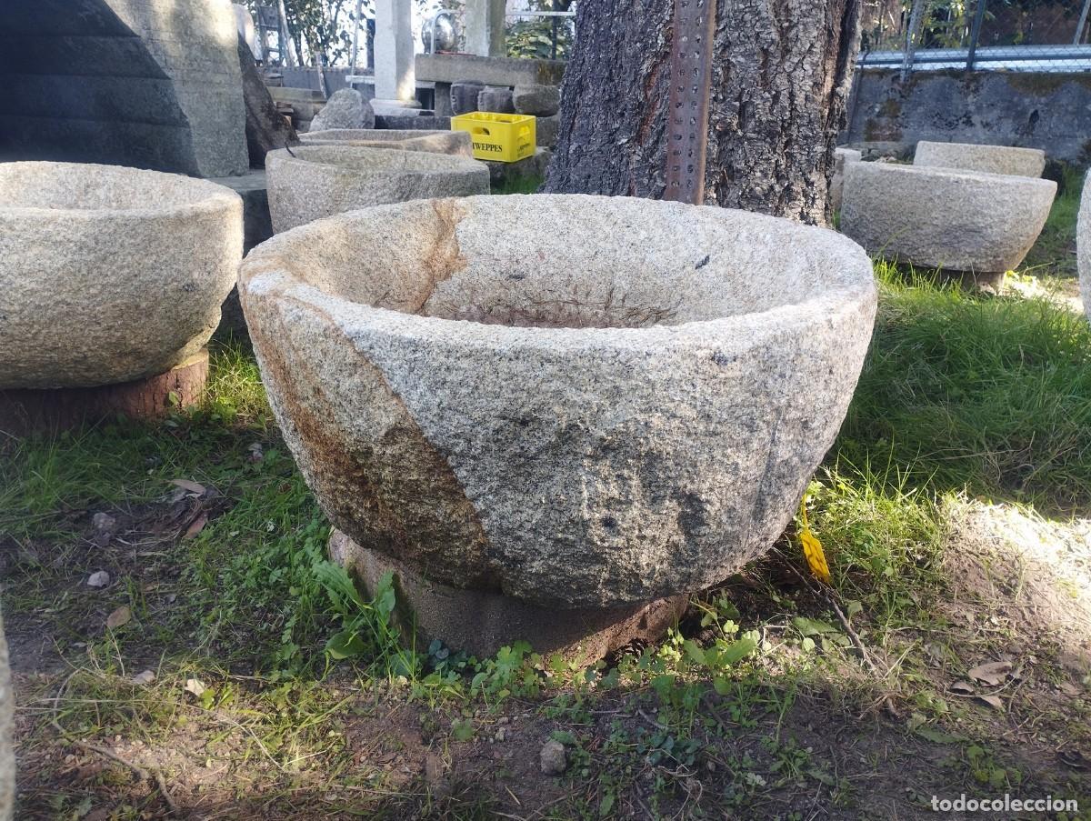 Artesan&iacute;a: Pila Circular de Granito 72cm //jrsanchezantiques - Foto 5