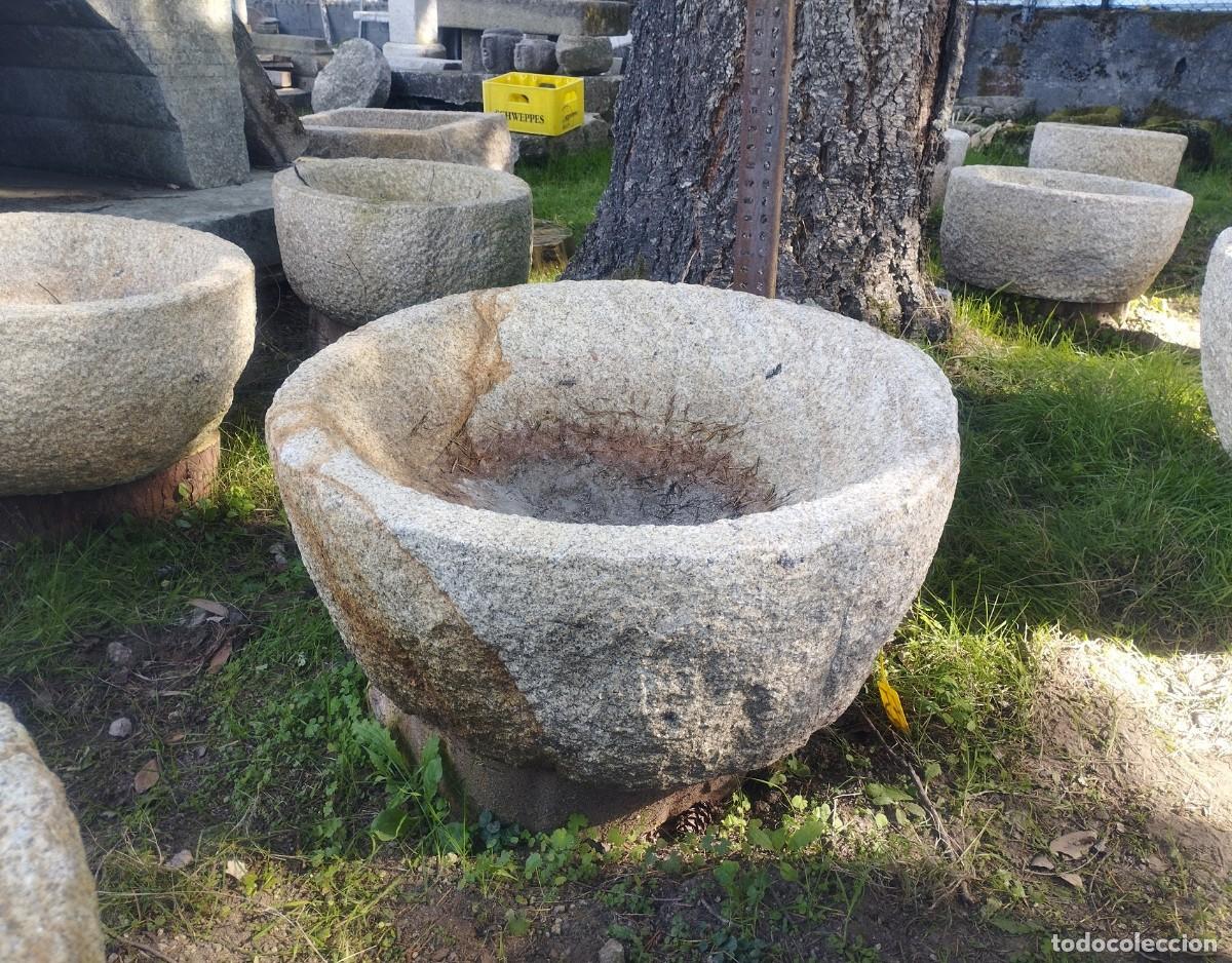 Artesan&iacute;a: Pila Circular de Granito 72cm //jrsanchezantiques - Foto 6