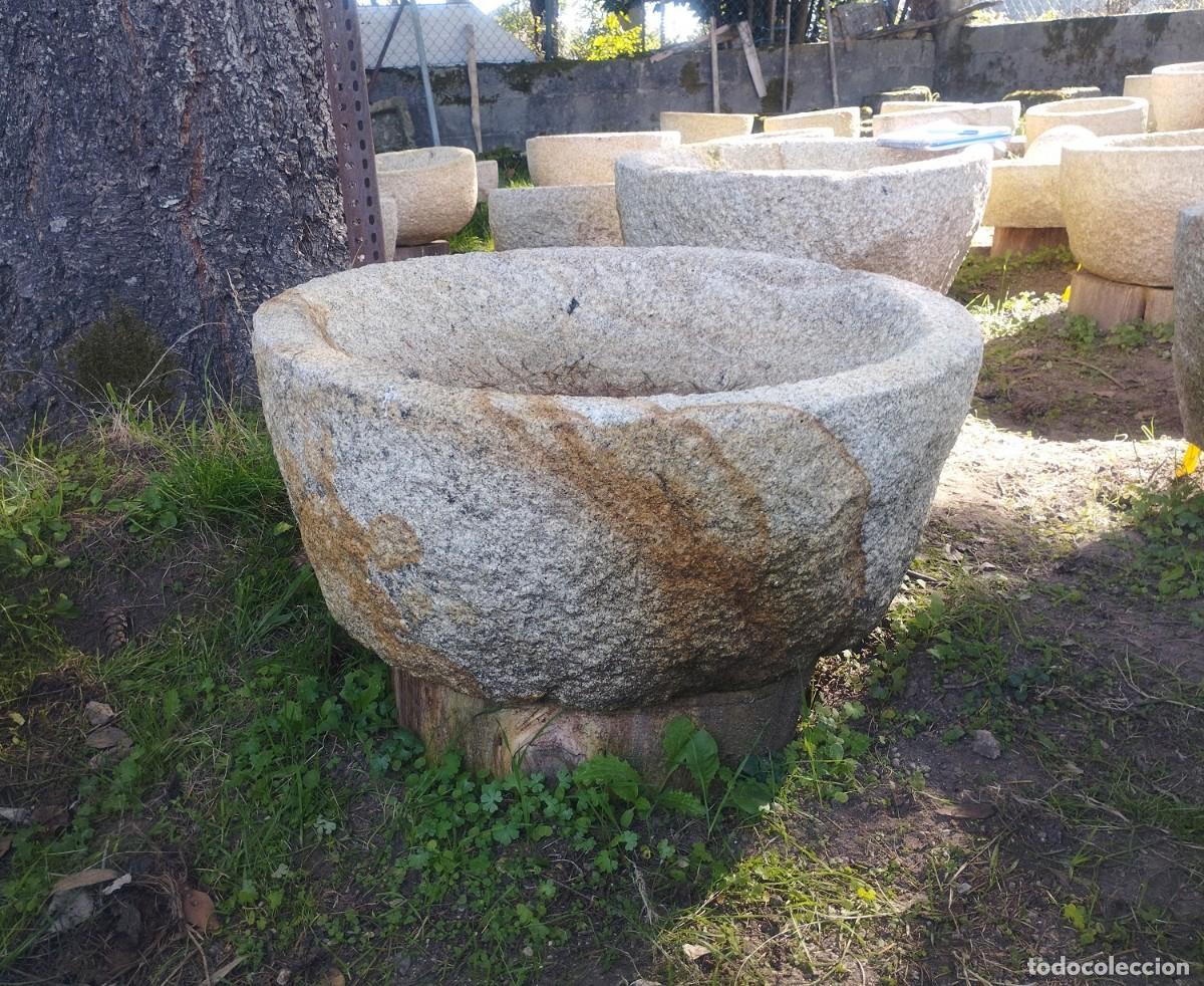 Artesan&iacute;a: Pila Circular de Granito 72cm //jrsanchezantiques - Foto 7
