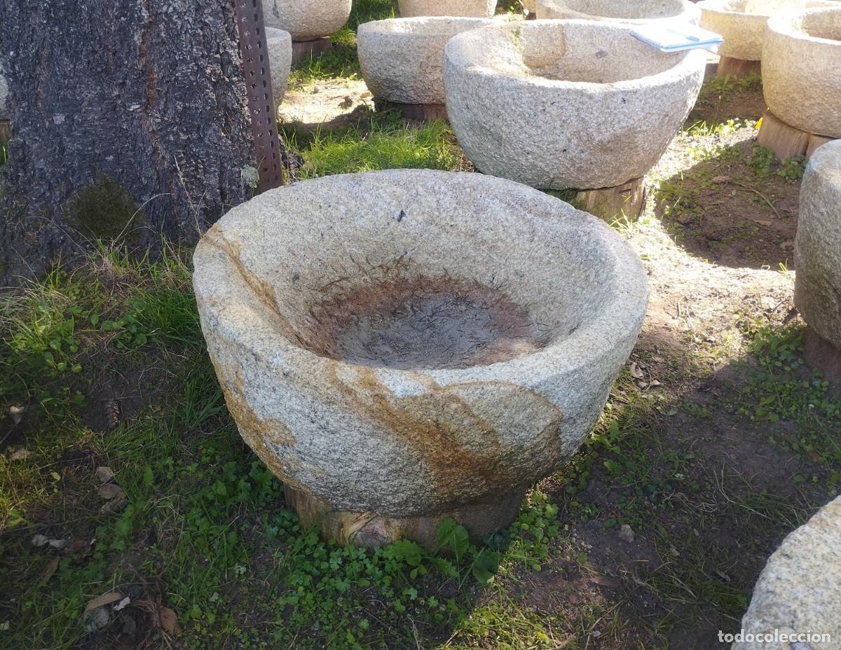Artesan&iacute;a: Pila Circular de Granito 72cm //jrsanchezantiques - Foto 8