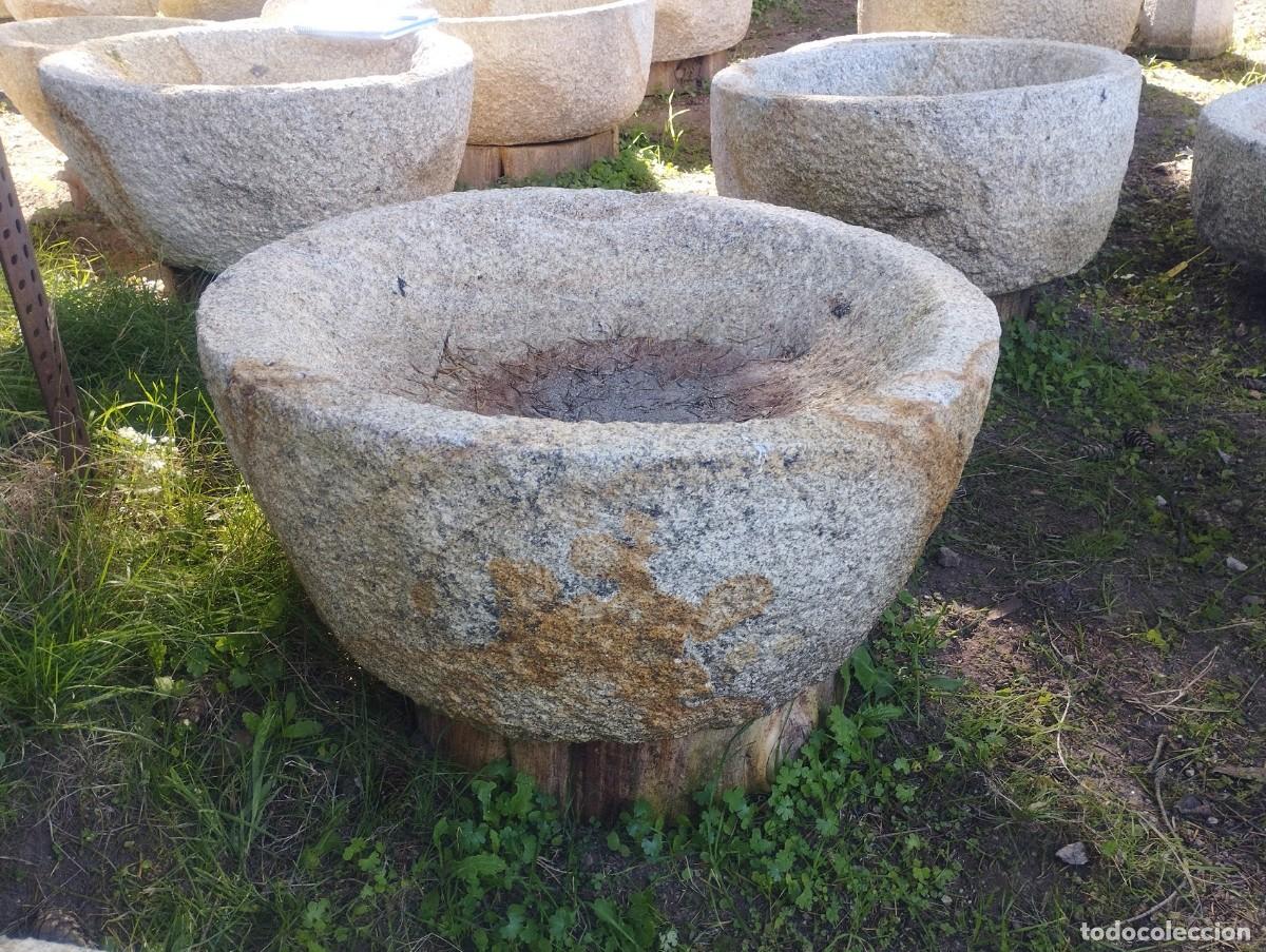 Artesan&iacute;a: Pila Circular de Granito 72cm //jrsanchezantiques - Foto 9