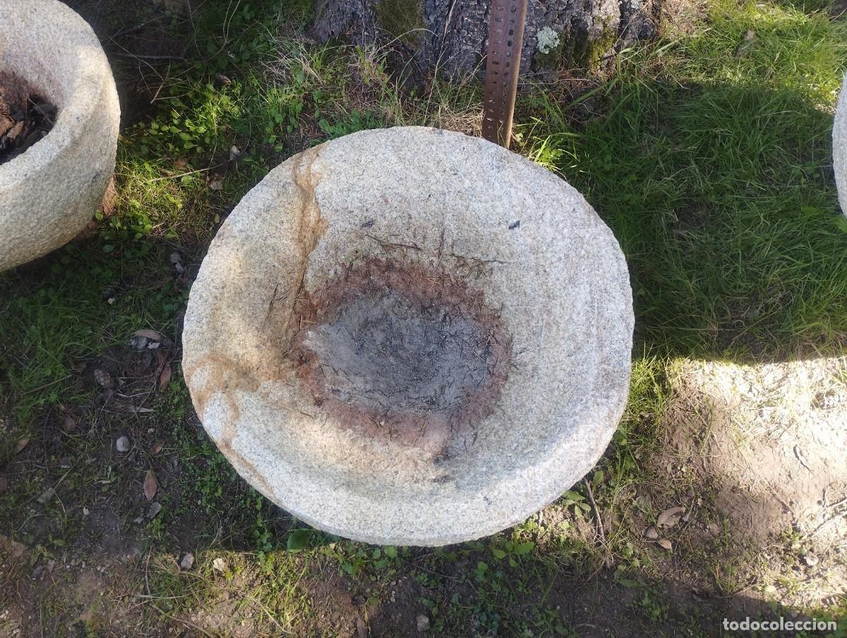 Artesan&iacute;a: Pila Circular de Granito 72cm //jrsanchezantiques - Foto 10