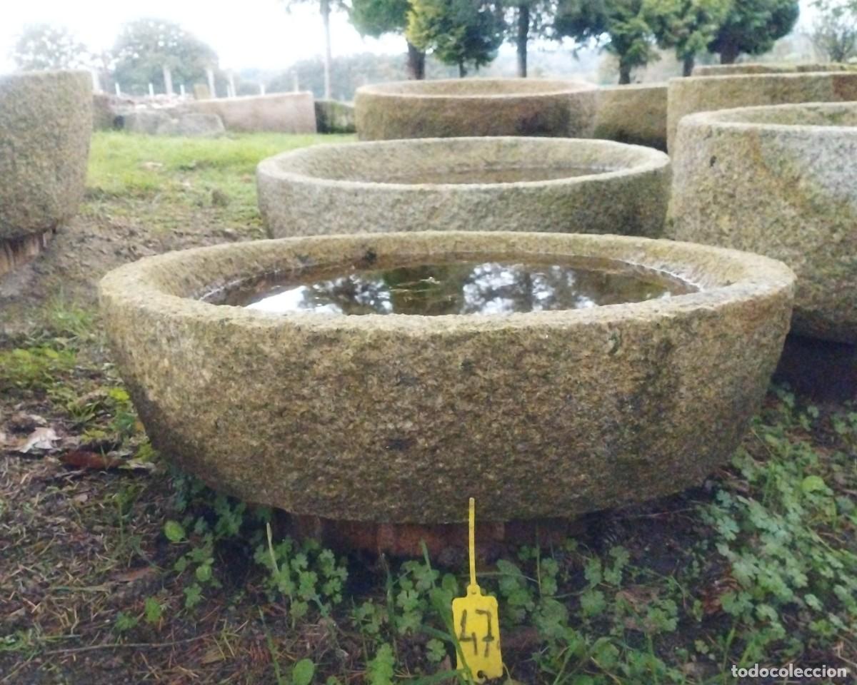 Artesan&iacute;a: Pila Circular de Granito 78cm //jrsanchezantiques - Foto 2