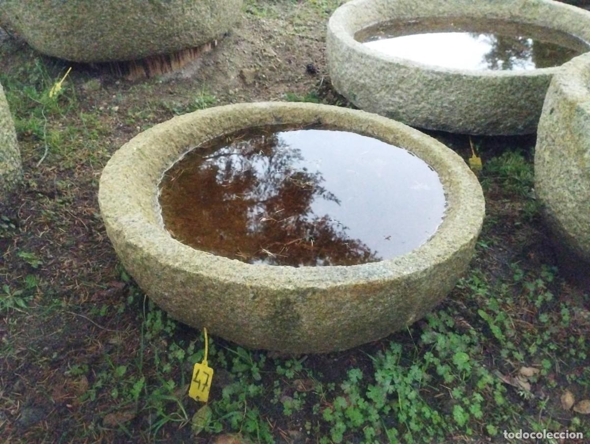Artesan&iacute;a: Pila Circular de Granito 78cm //jrsanchezantiques - Foto 4