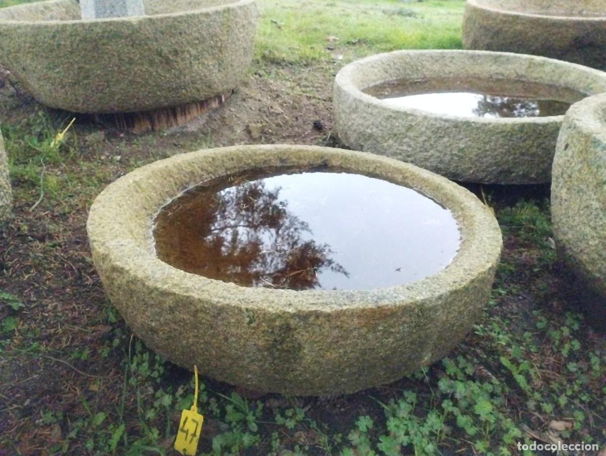 Artesan&iacute;a: Pila Circular de Granito 78cm //jrsanchezantiques - Foto 5