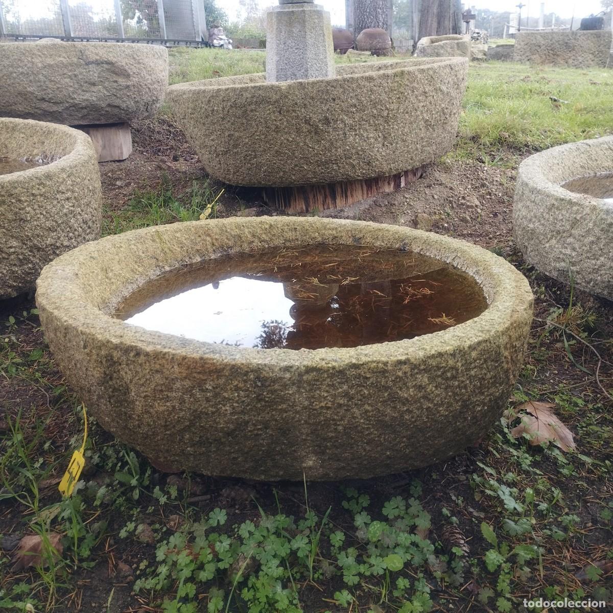 Artesan&iacute;a: Pila Circular de Granito 78cm //jrsanchezantiques - Foto 6