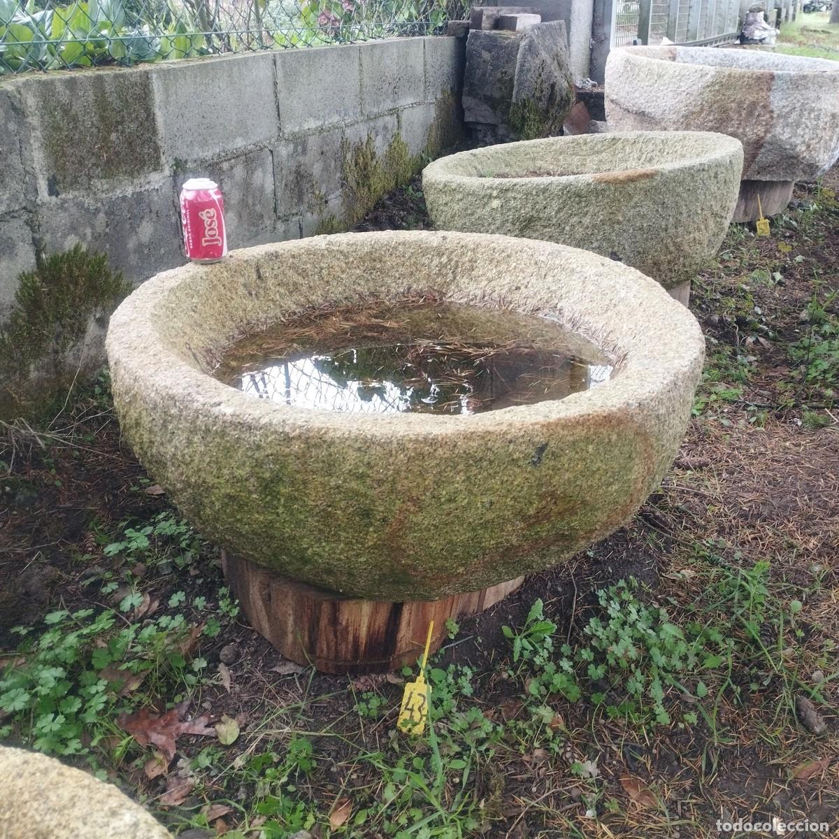 Artesan&iacute;a: Pila Circular de Granito 82cm //jrsanchezantiques - Foto 2