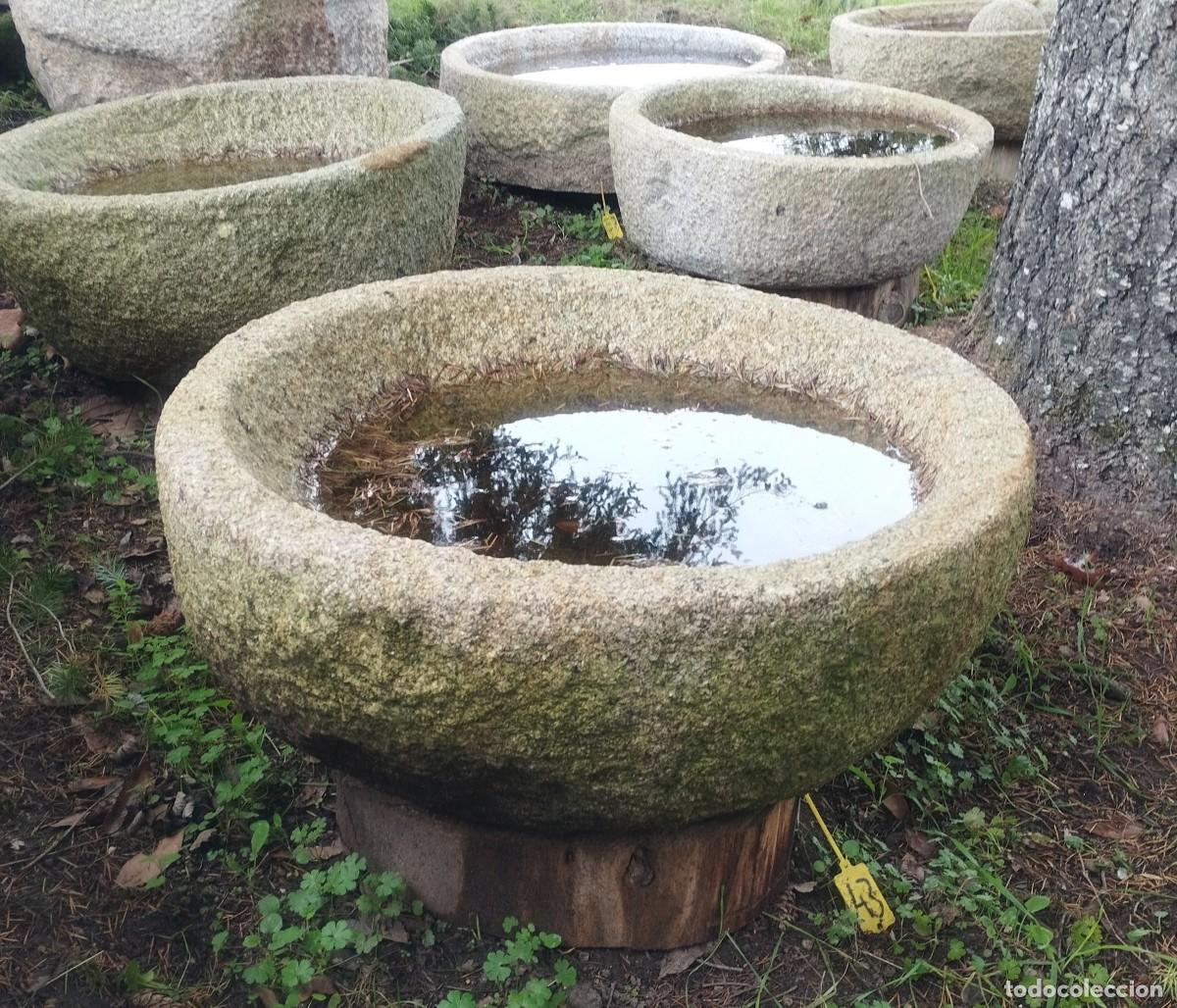 Artesan&iacute;a: Pila Circular de Granito 82cm //jrsanchezantiques - Foto 7