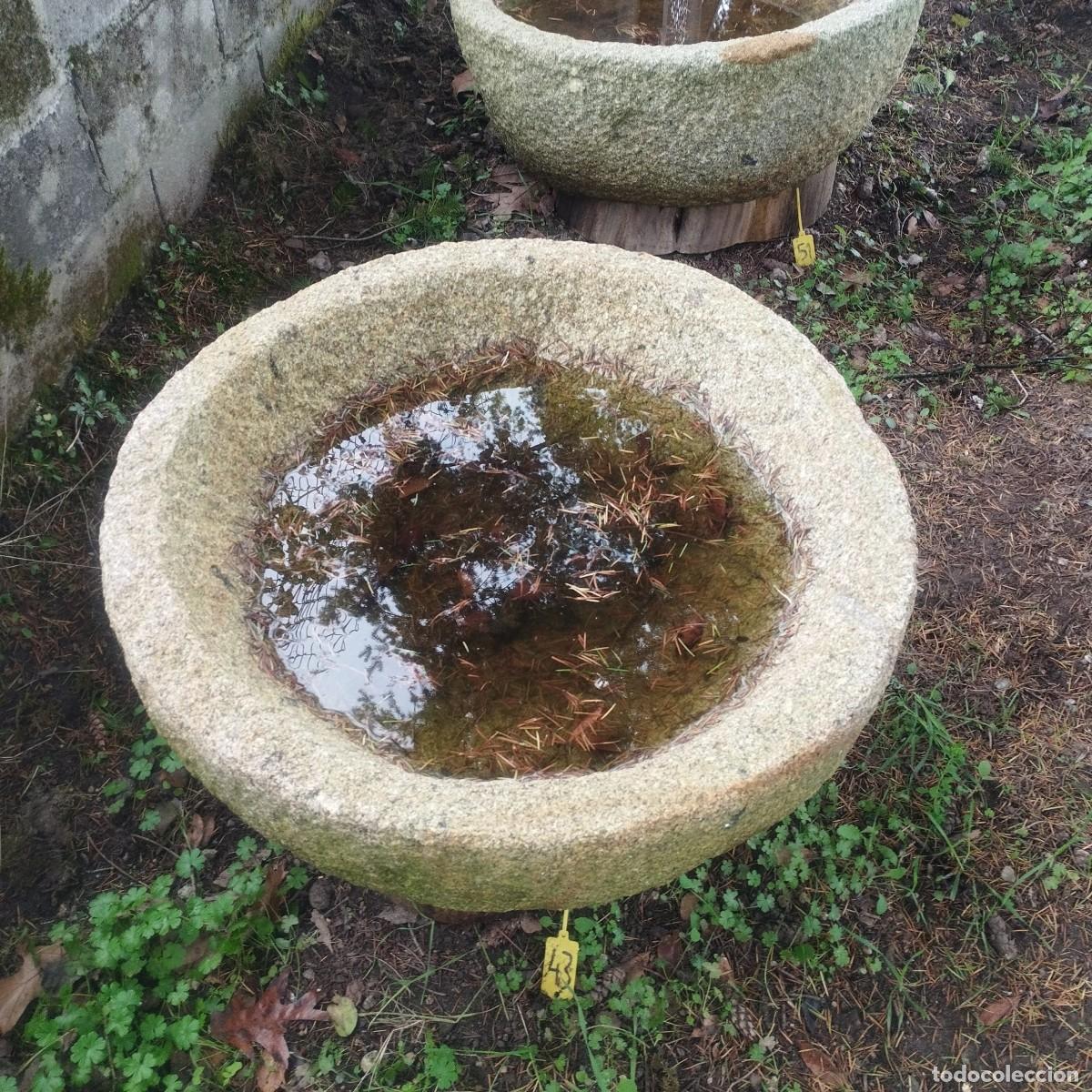 Artesan&iacute;a: Pila Circular de Granito 82cm //jrsanchezantiques - Foto 10