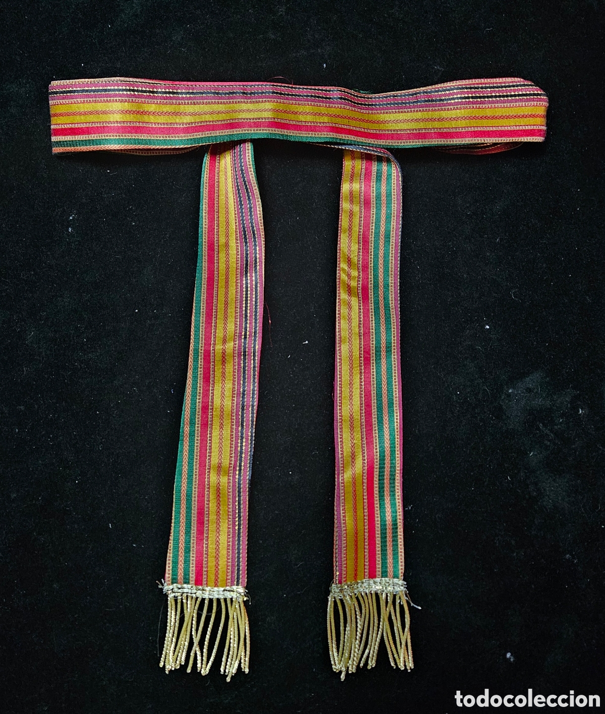 Artesan&iacute;a: FAJ&Iacute;N HEBRA&Iacute;CO DE RAYAS - Foto 1