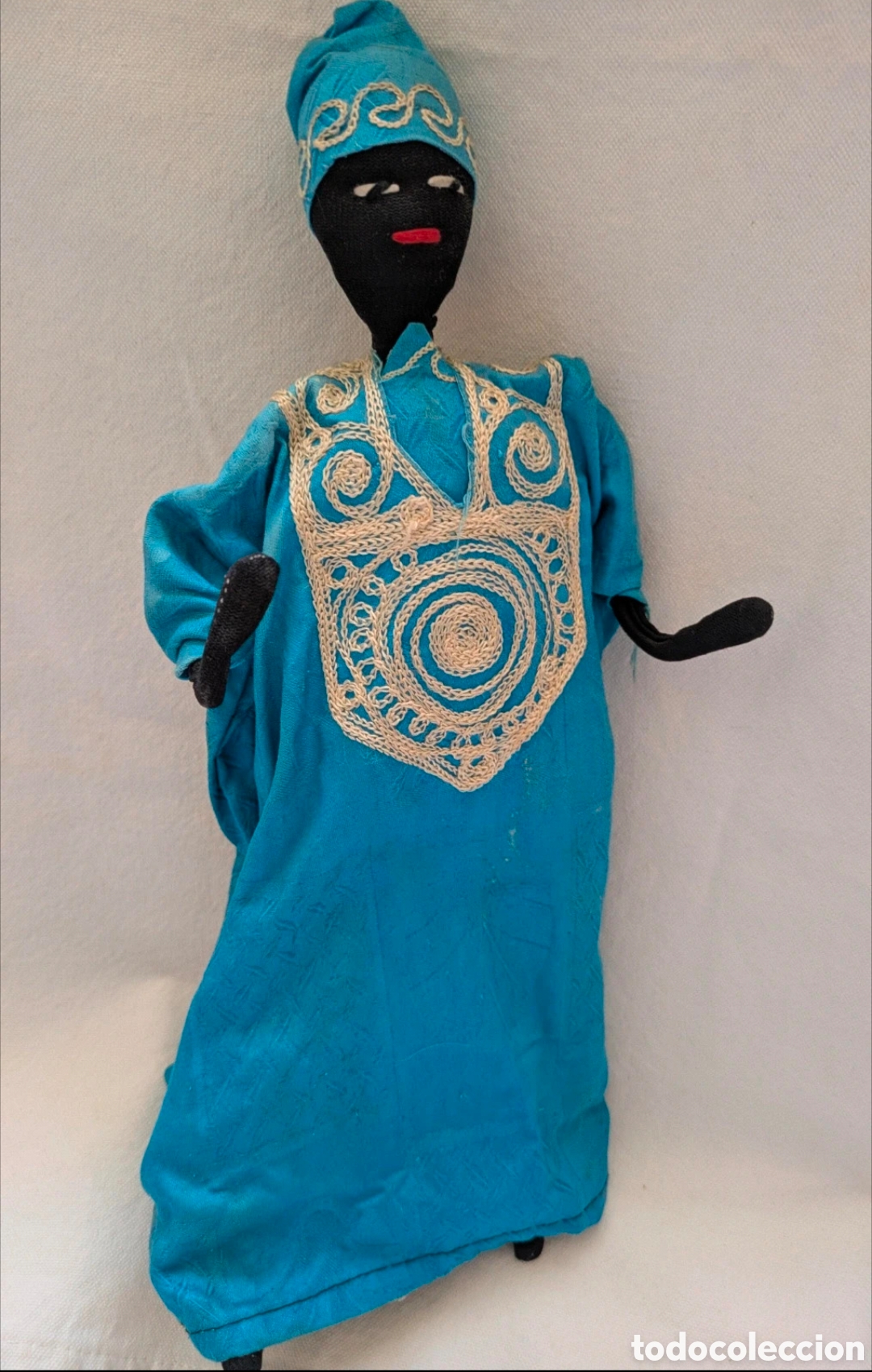 Artesan&iacute;a: Mu&ntilde;eca africana hecha a mano - Foto 1