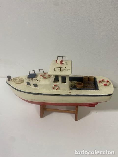 Artesan&iacute;a: Barco pesca de madera - Foto 1