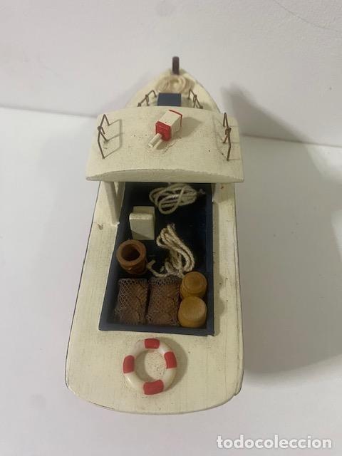 Artesan&iacute;a: Barco pesca de madera - Foto 2