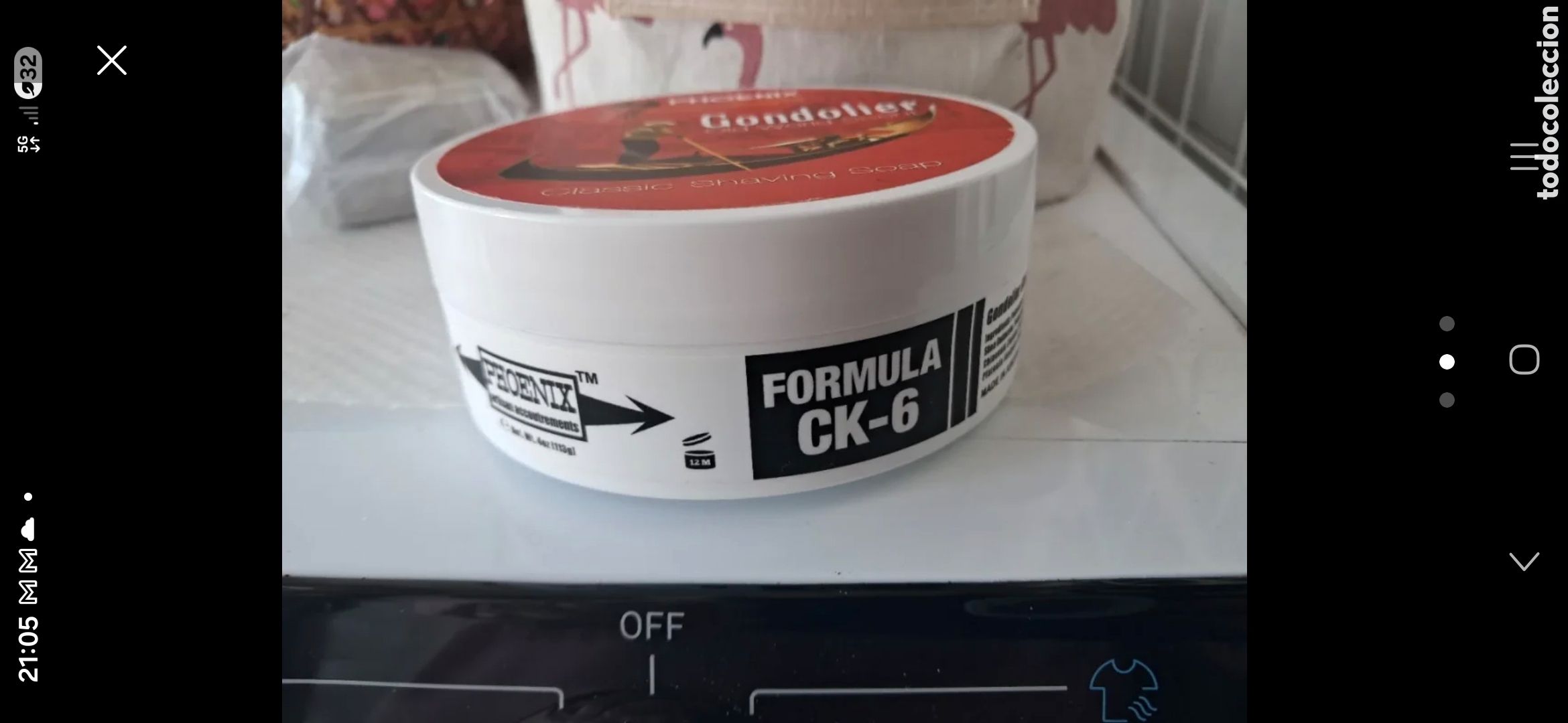 Artesan&iacute;a: Jab&oacute;n de afeitar Phoenix, f&oacute;rmula Ck6 - Foto 2