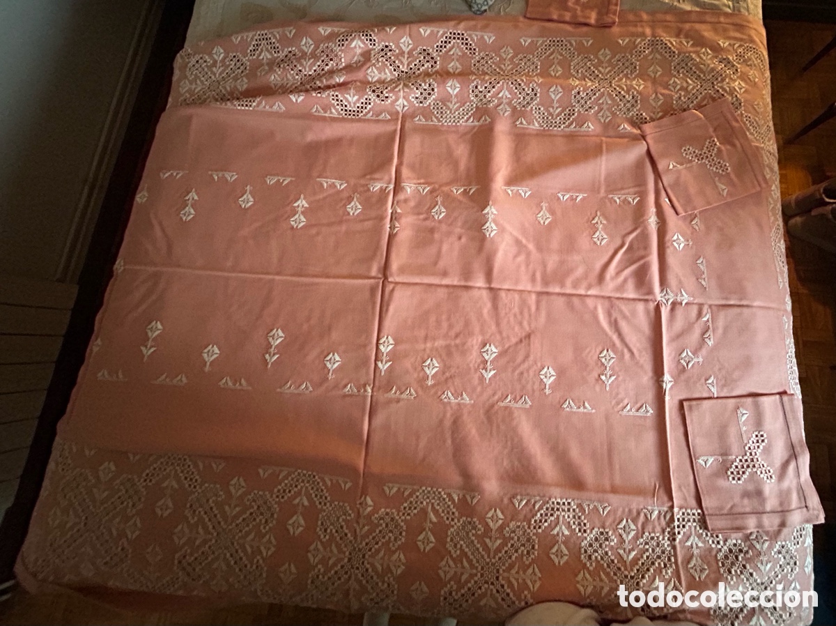 Artesan&iacute;a: Manteler&iacute;a bordada a mano - Foto 1