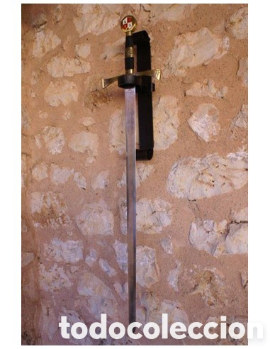 Artesan&iacute;a: Soporte Forja Espada - Foto 1
