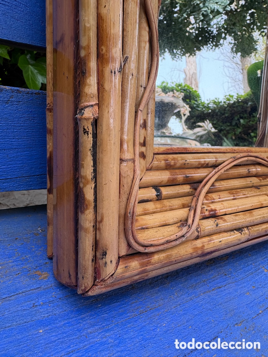 Artesan&iacute;a: ESPEJO DE CA&Ntilde;A ARTESANAL - Foto 3