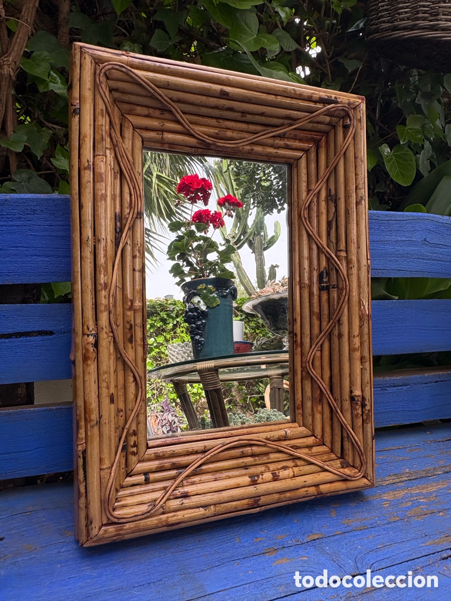 Artesan&iacute;a: ESPEJO DE CA&Ntilde;A ARTESANAL - Foto 5