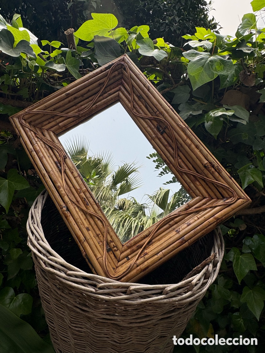 Artesan&iacute;a: ESPEJO DE CA&Ntilde;A ARTESANAL - Foto 7