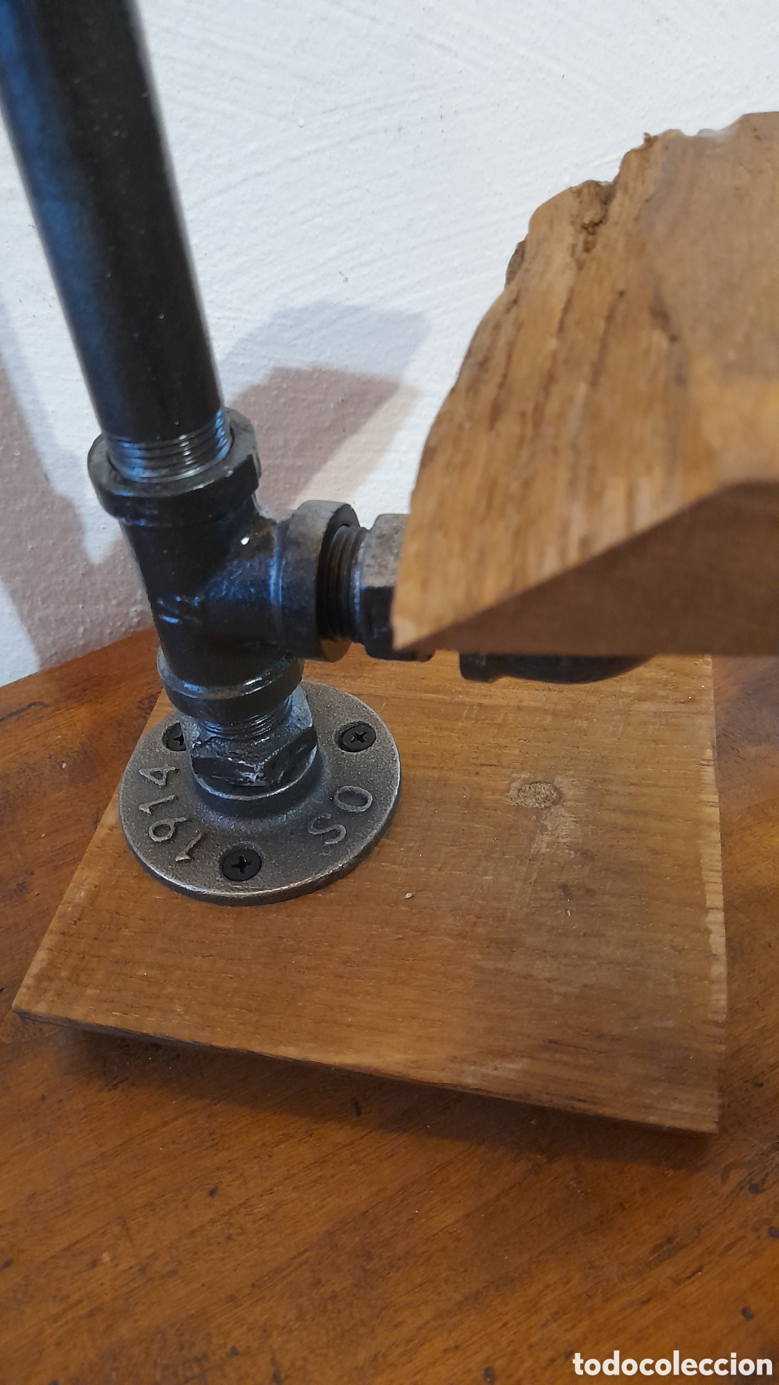 Artesan&iacute;a: Lampada rustica da tavolo - Foto 6