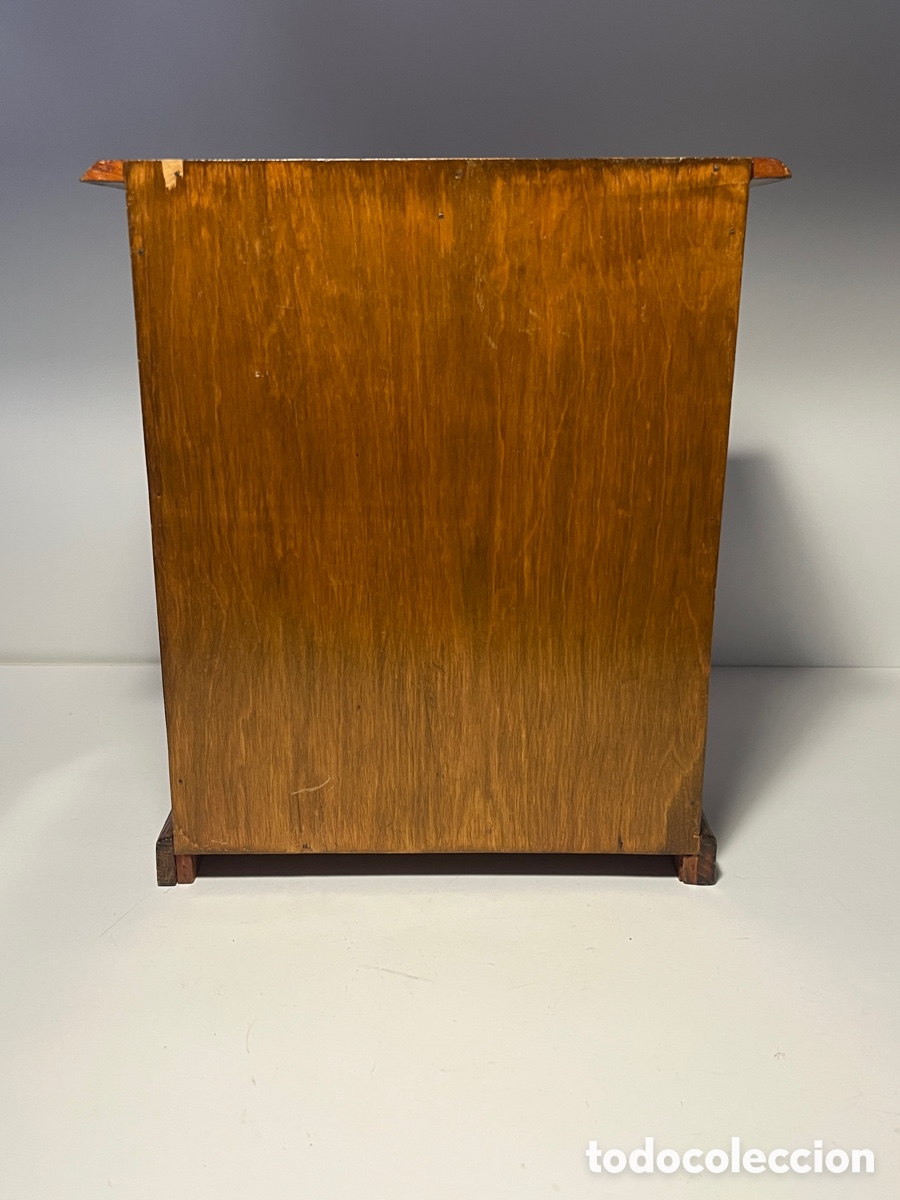Artesan&iacute;a: Conjunto de Espejo y Joyero de Madera - Foto 7