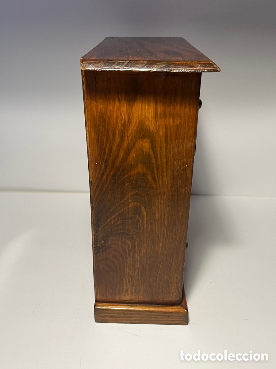 Artesan&iacute;a: Conjunto de Espejo y Joyero de Madera - Foto 8