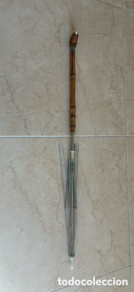 Artesan&iacute;a: Antigua estructura para sombrilla de bamb&uacute; - Foto 1