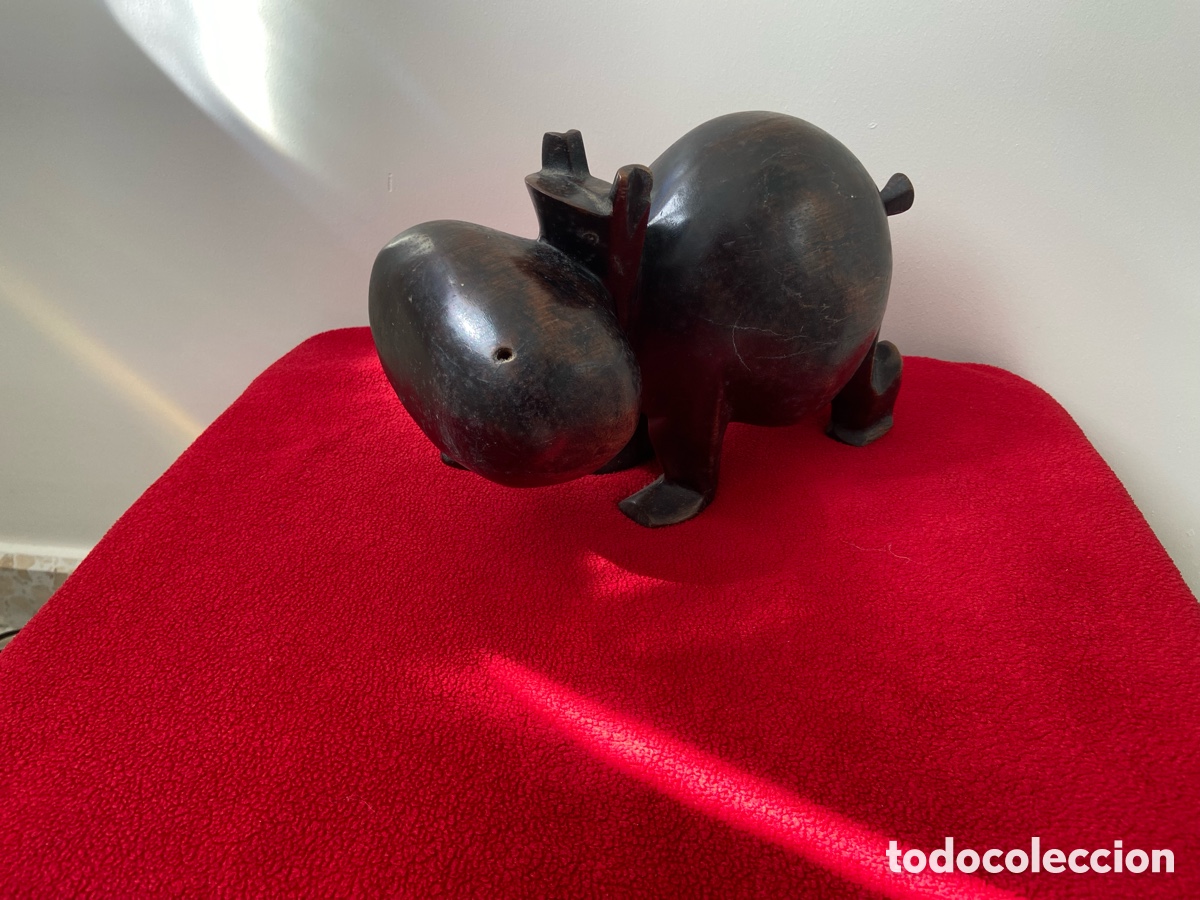 Artesan&iacute;a: Talla hipop&oacute;tamo madera, pesado - Foto 2