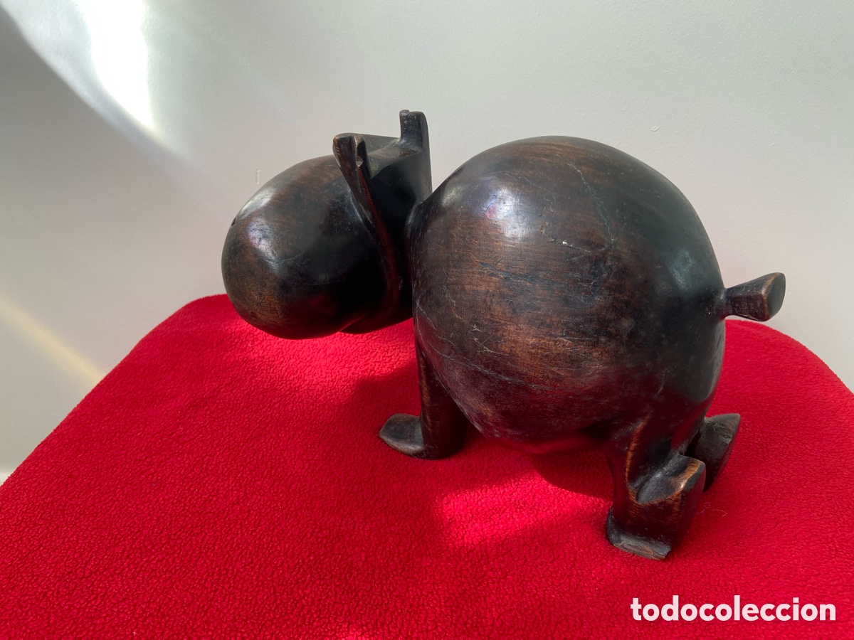 Artesan&iacute;a: Talla hipop&oacute;tamo madera, pesado - Foto 4