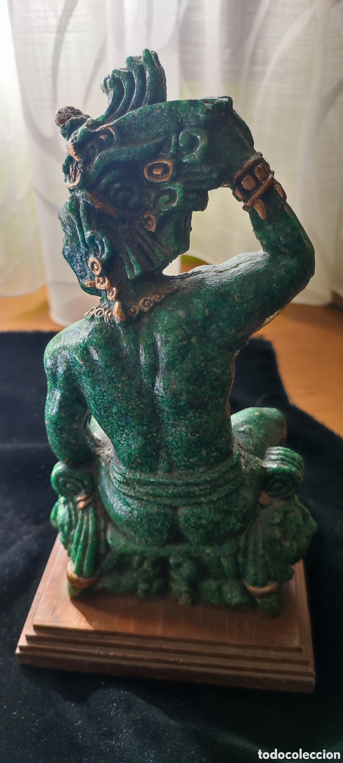 Artesan&iacute;a: Escultura de guerrero maya - Foto 2