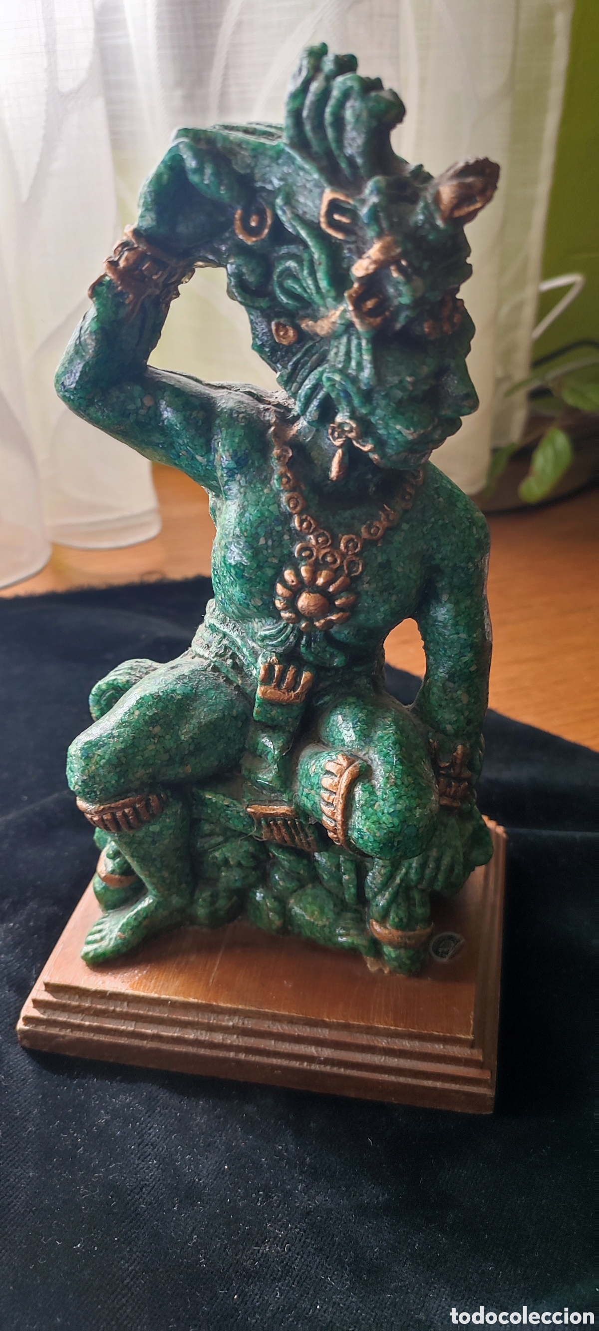 Artesan&iacute;a: Escultura de guerrero maya - Foto 1