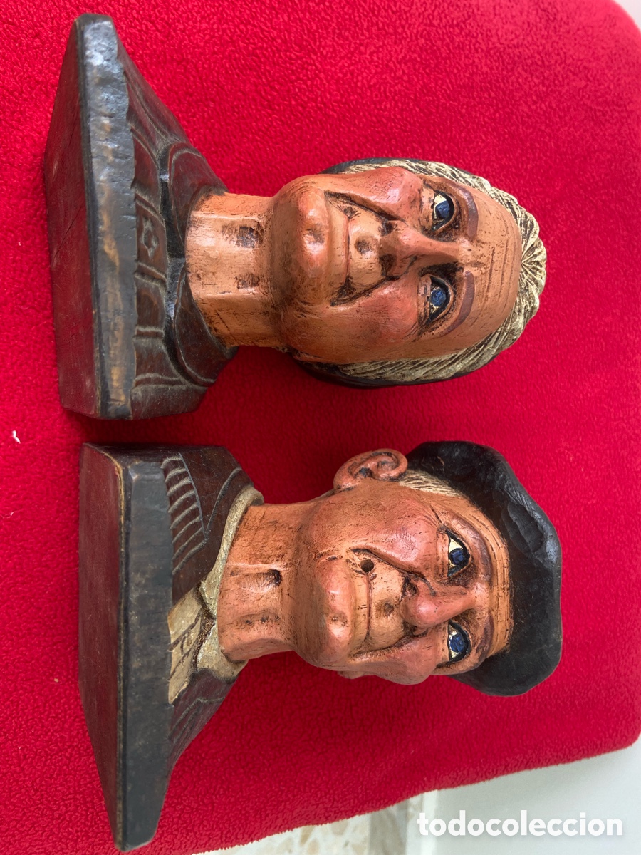 Artesan&iacute;a: Figuras madera sujetalibros - Foto 4