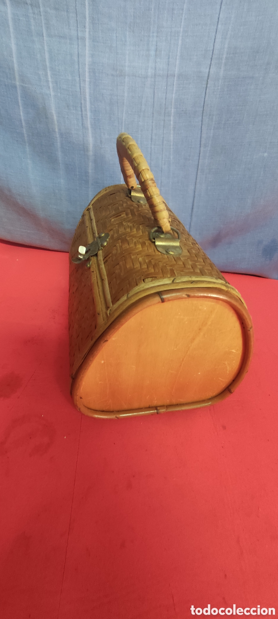 Artesan&iacute;a: Bolso de mimbre o ratan - Foto 2