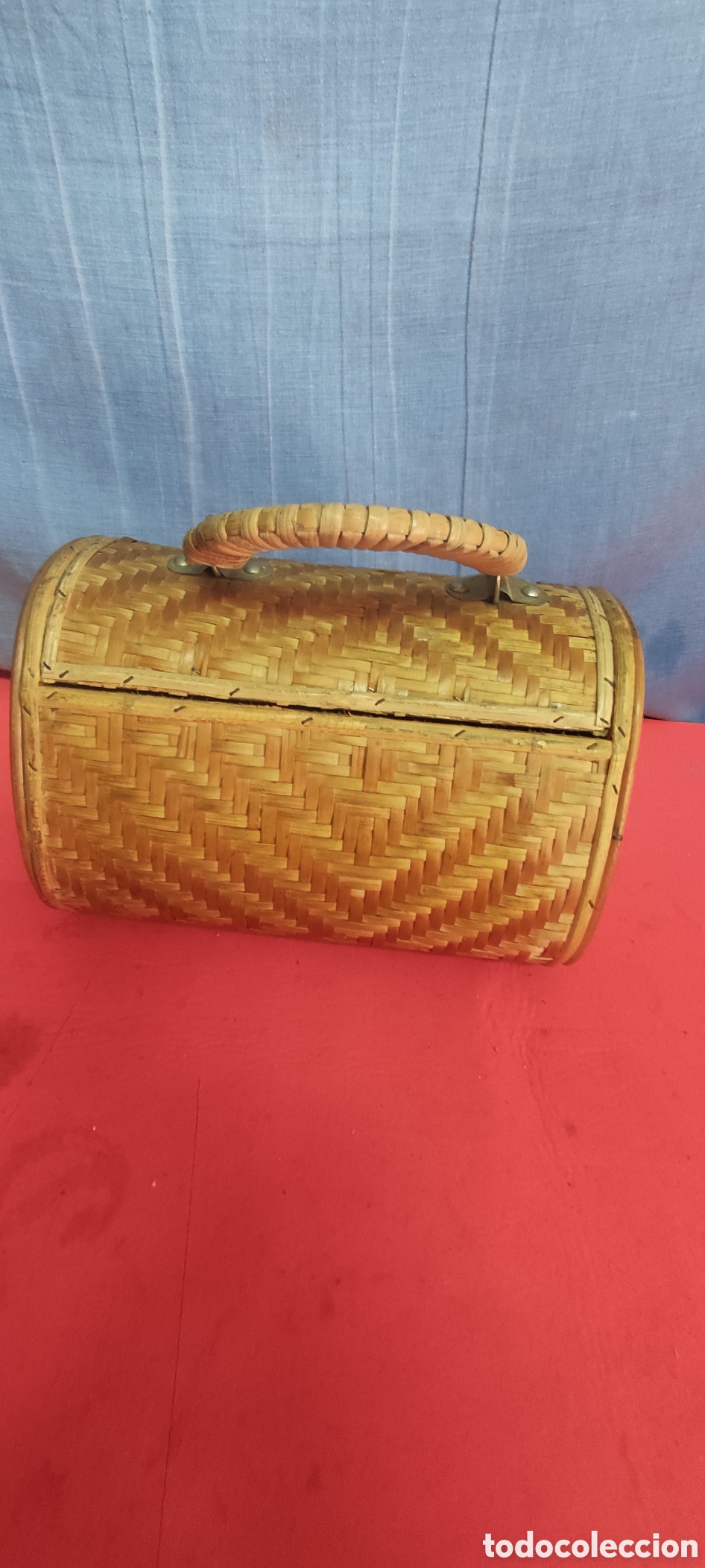 Artesan&iacute;a: Bolso de mimbre o ratan - Foto 3