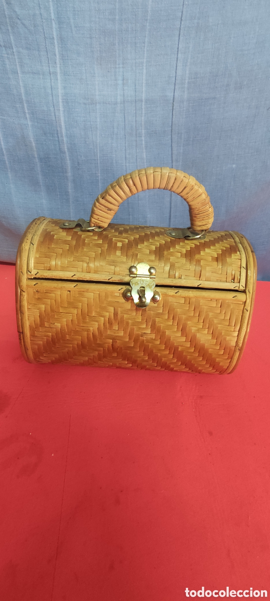 Artesan&iacute;a: Bolso de mimbre o ratan - Foto 4