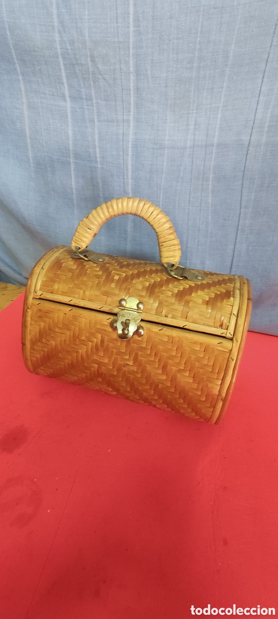 Artesan&iacute;a: Bolso de mimbre o ratan - Foto 5