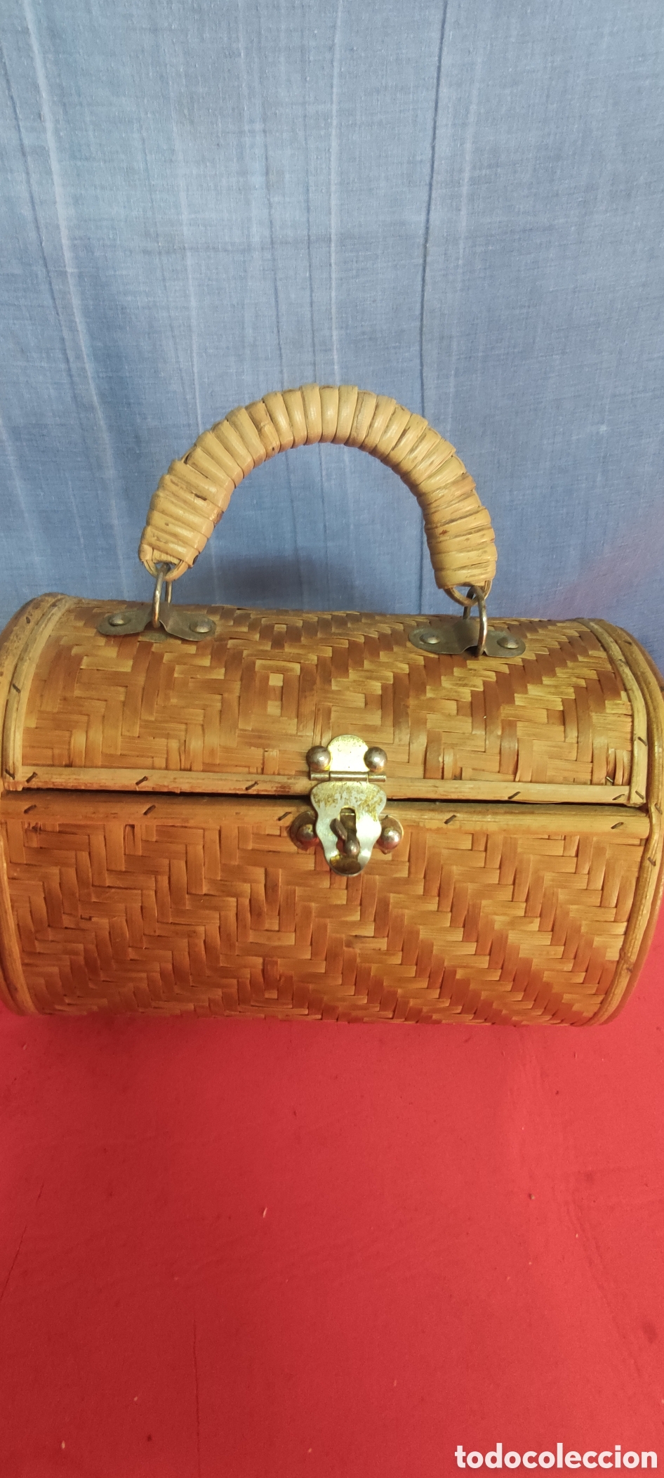 Artesan&iacute;a: Bolso de mimbre o ratan - Foto 8