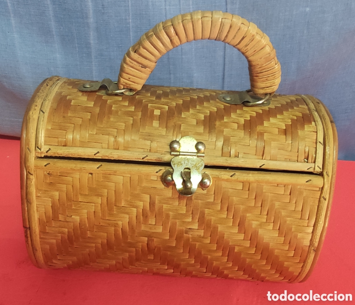 Artesan&iacute;a: Bolso de mimbre o ratan - Foto 1