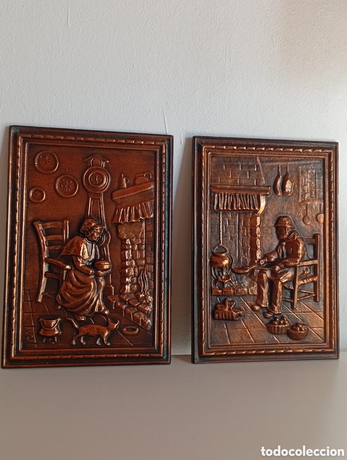Artesan&iacute;a: Pareja de Cuadro vintage - Foto 2