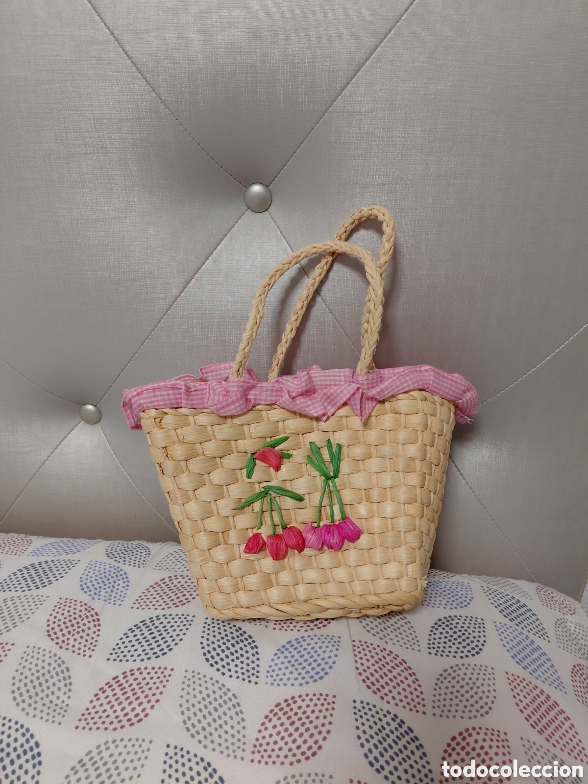 Artesan&iacute;a: Bolso de mimbre de ni&ntilde;a - Foto 1