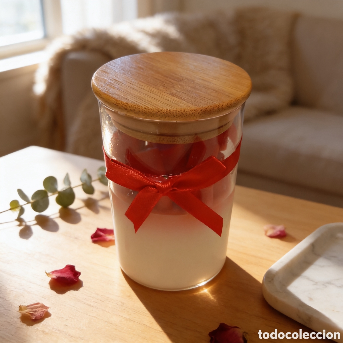 Artesan&iacute;a: Vela aromatica cereza explosiva - Foto 2