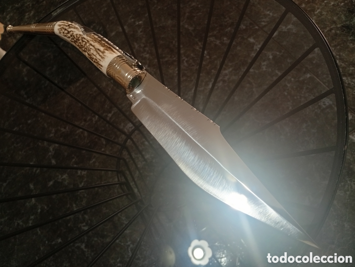 Artesan&iacute;a: Navaja bandolera de carraca