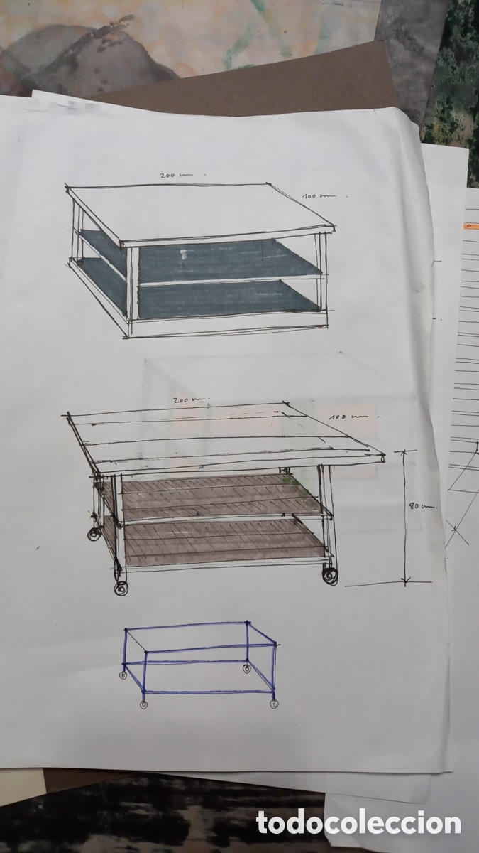Artesan&iacute;a: Mesa de madera de pino macizo - Foto 2