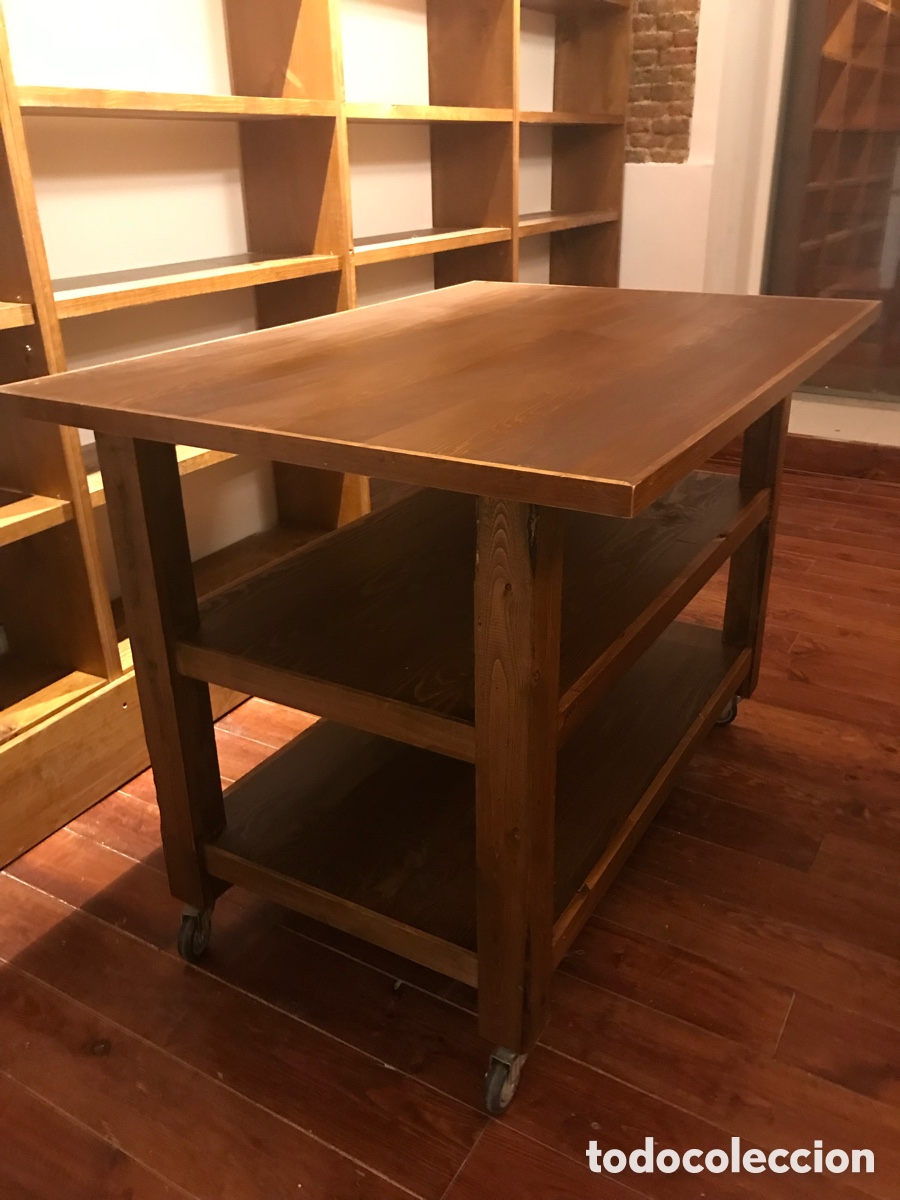 Artesan&iacute;a: Mesa de madera de pino macizo - Foto 1