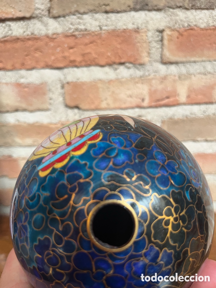 Artesan&iacute;a: huevo cloisonne con peana - Foto 7