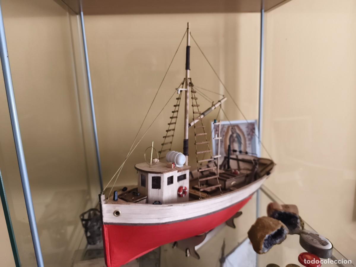 Artesan&iacute;a: Barco pesquero de arrastre t&iacute;pico de la costa brava