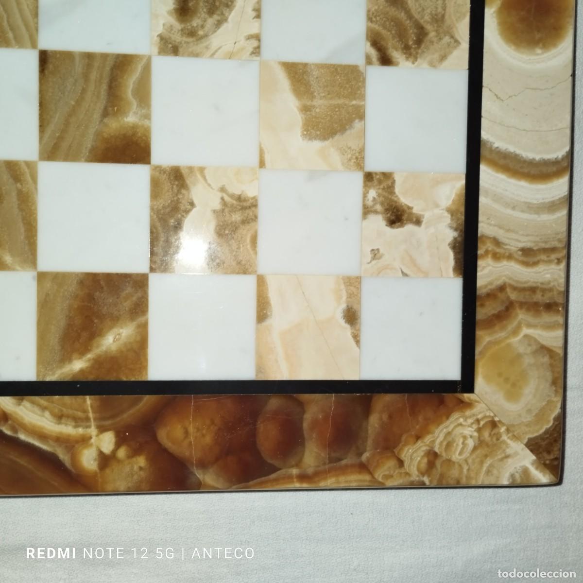 Artesan&iacute;a: TABLERO DE AJEDREZ DE M&Aacute;RMOL - Foto 6