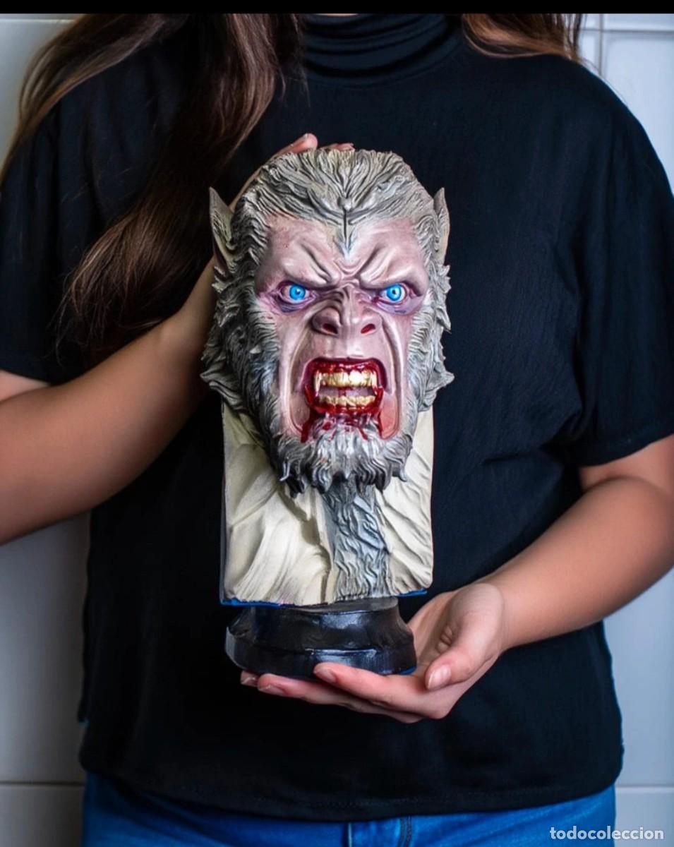 Artesan&iacute;a: Busto the curse of the werewolf realizado en resina
